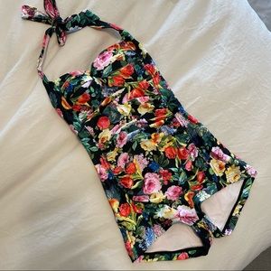 Seafolly Unique Floral One-Piece Swimsuit